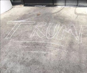 Emory University president says students are scared and ‘in pain’ after someone wrote ‘Trump 2016’ in chalk on campus
